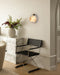 Orbit Pearl Alabaster Wall Light - Simprolos