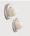 Orbit Pearl Alabaster Wall Light - Simprolos