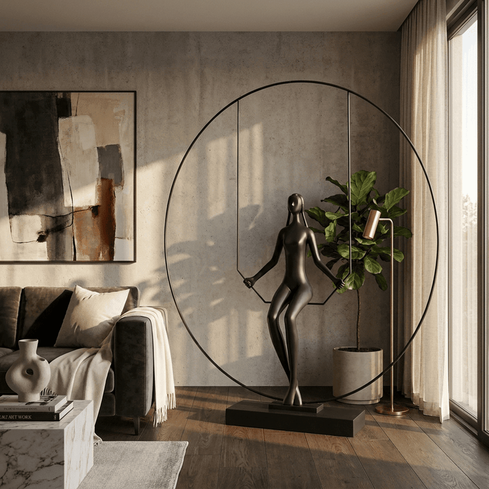 Orbit Swing Sculpture - Simprolos