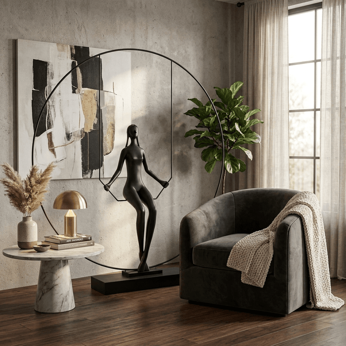 Orbit Swing Sculpture - Simprolos
