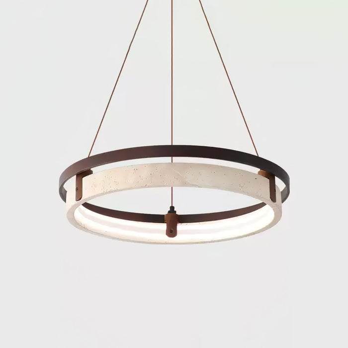 Orbit Travertine Pendant Light - Simprolos