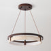 Orbit Travertine Pendant Light - Simprolos