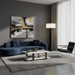 Origami Pleat Alabaster Floor Lamp - Simprolos