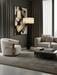 Origami Pleat Alabaster Floor Lamp - Simprolos