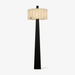 Origami Pleat Alabaster Floor Lamp - Simprolos