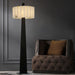 Origami Pleat Alabaster Floor Lamp - Simprolos
