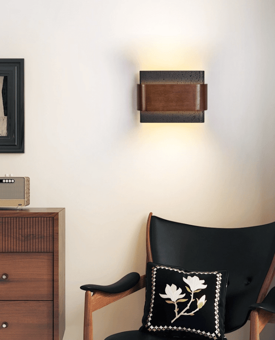 Orin Travertine Wall Light - Simprolos