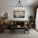 Orion Alabaster Chandelier - Simprolos