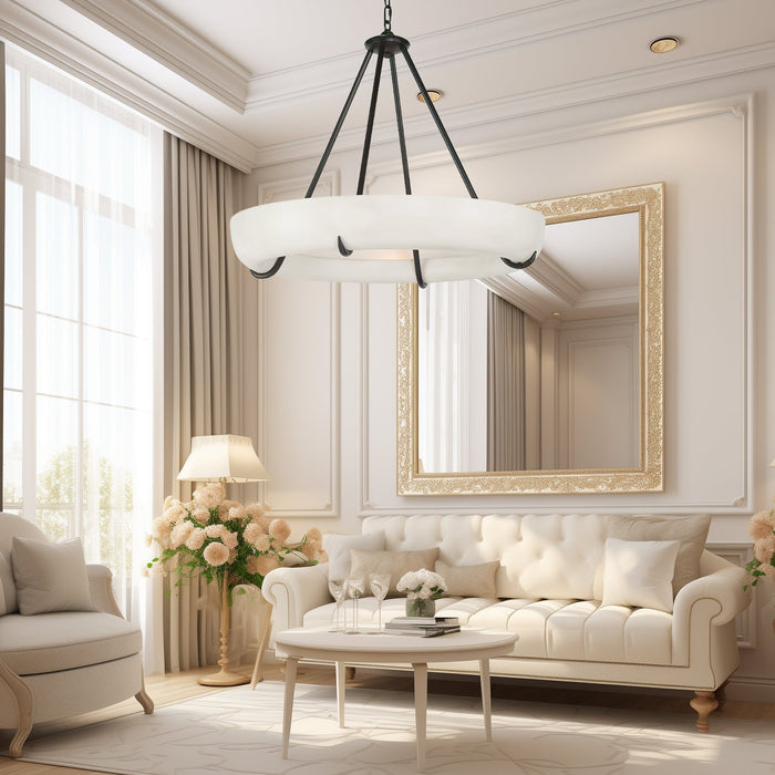 Orion Alabaster Chandelier - Simprolos