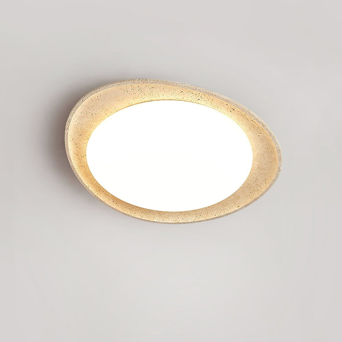 Orolume Travertine Ceiling Light - Simprolos
