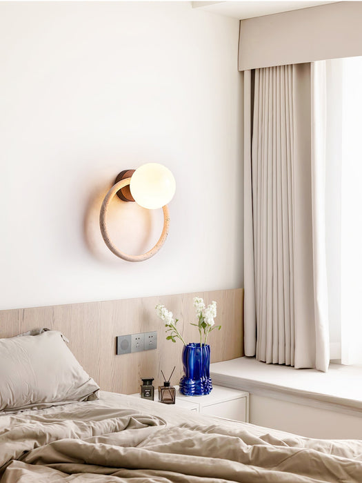 Orria Travertine Wall Light - Simprolos