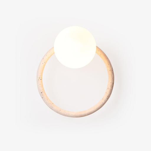 Orria Travertine Wall Light - Simprolos