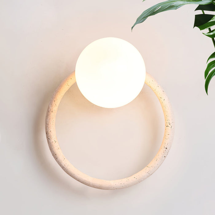 Orria Travertine Wall Light - Simprolos