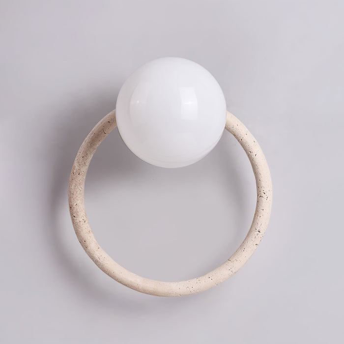 Orria Travertine Wall Light - Simprolos
