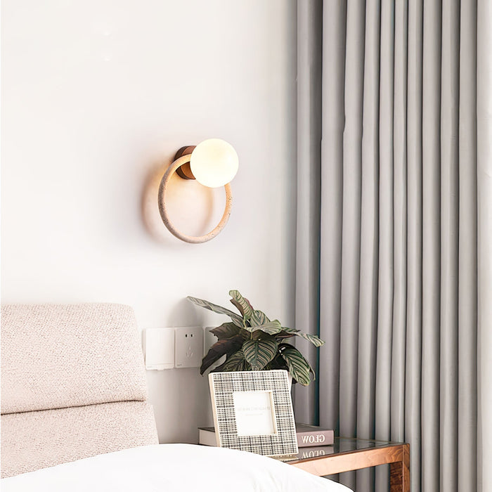 Orria Travertine Wall Light - Simprolos