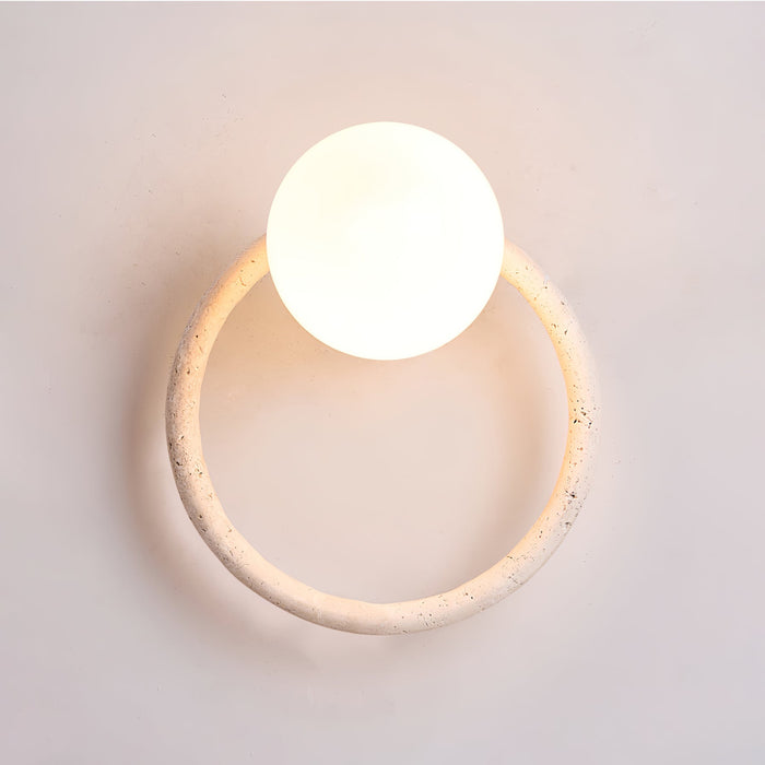 Orria Travertine Wall Light - Simprolos