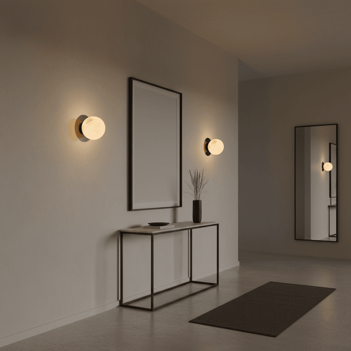 Orrila Dawn Alabaster Sconce - Simprolos
