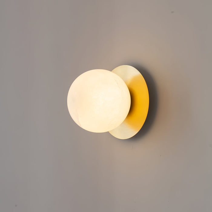 Orrila Dawn Alabaster Sconce - Simprolos