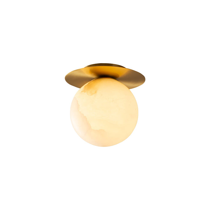 Orrila Dawn Alabaster Sconce - Simprolos
