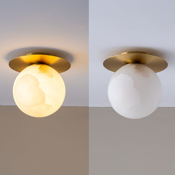 Orrila Dawn Alabaster Sconce - Simprolos