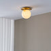 Orrila Dawn Alabaster Sconce - Simprolos