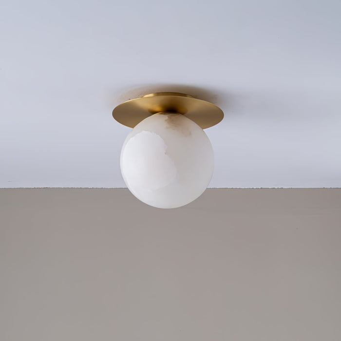 Orrila Dawn Alabaster Sconce - Simprolos