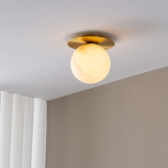 Orrila Dawn Alabaster Sconce - Simprolos