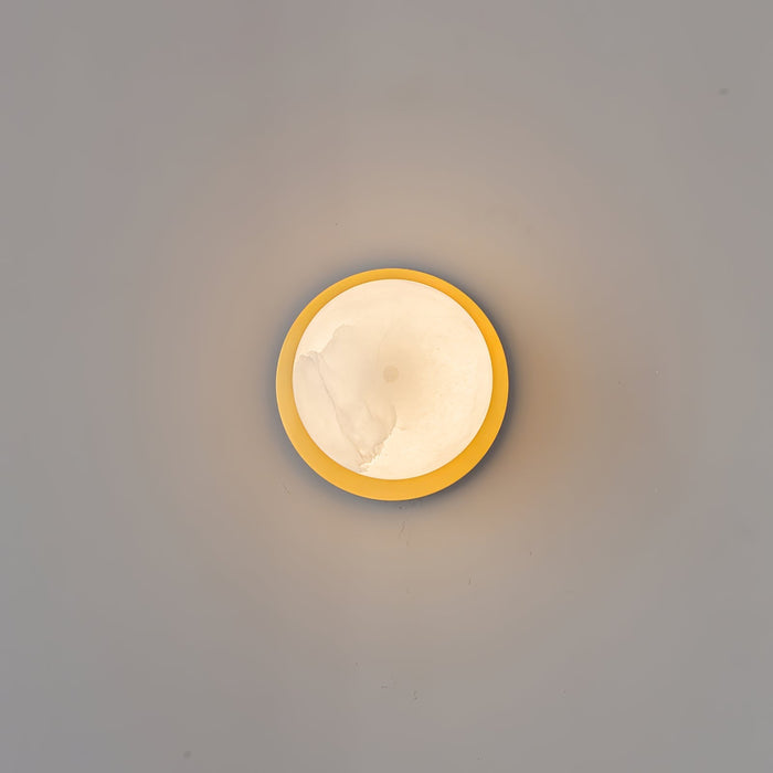 Orrila Dawn Alabaster Sconce - Simprolos
