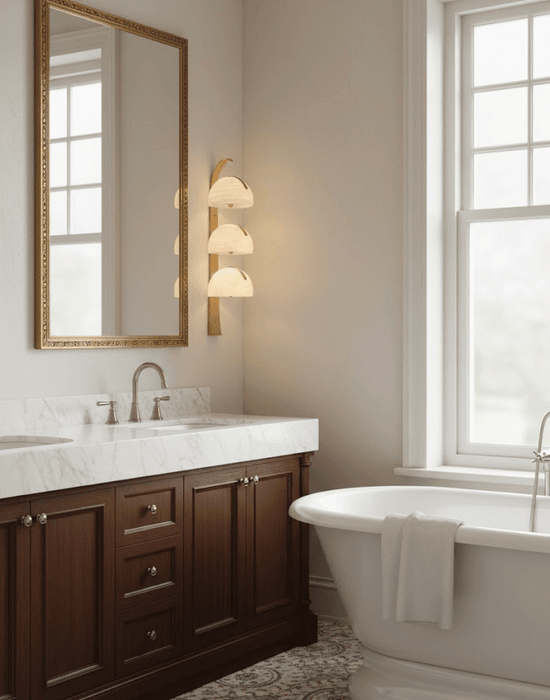 Orvyn Alabaster Wall Lamp - Simprolos
