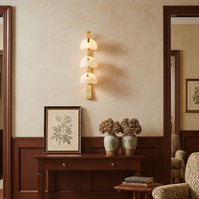Orvyn Alabaster Wall Lamp - Simprolos