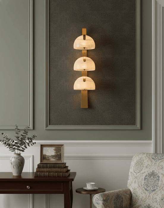 Orvyn Alabaster Wall Lamp - Simprolos