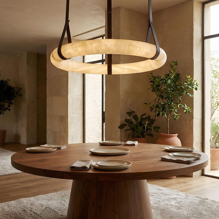 Oslo Alabaster Pendant Light A - Simprolos