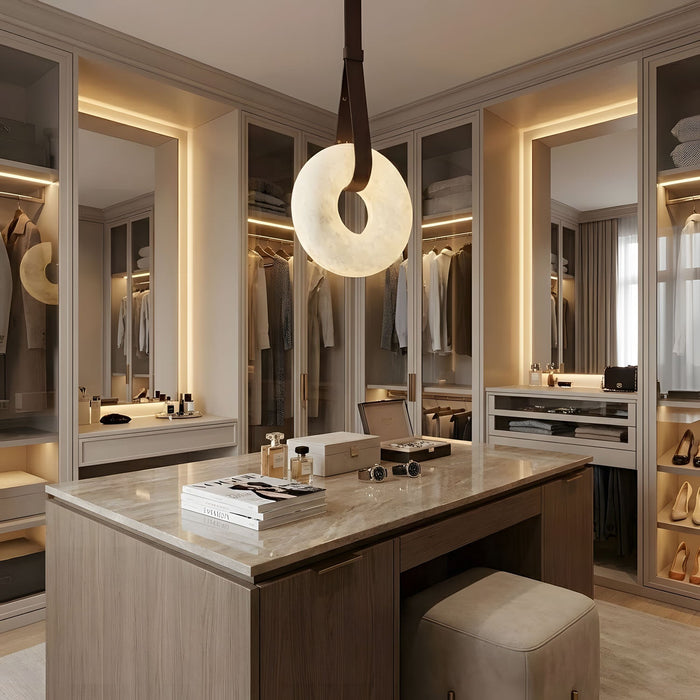 Oslo Alabaster Pendant Light A - Simprolos