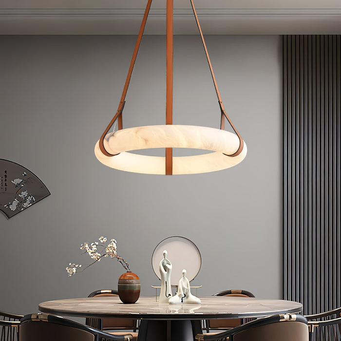 Oslo Alabaster Pendant Light A - Simprolos