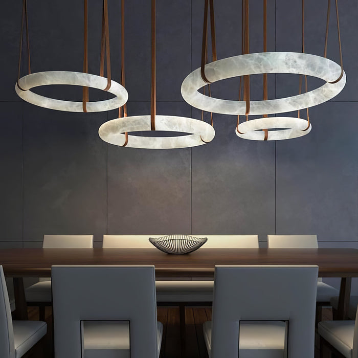 Oslo Alabaster Pendant Light A - Simprolos
