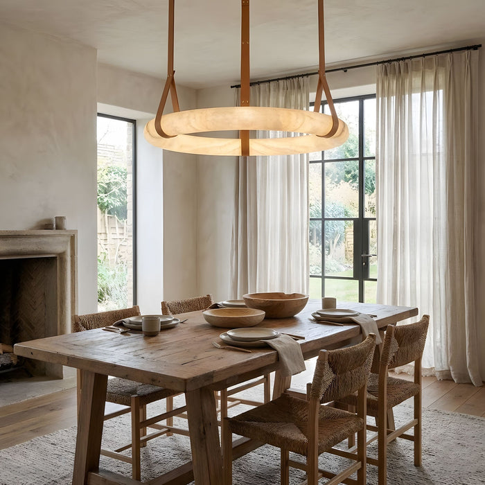 Oslo Alabaster Pendant Light A - Simprolos