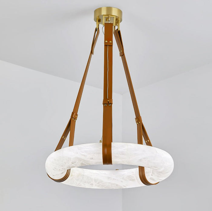 Oslo Alabaster Pendant Light B - Simprolos