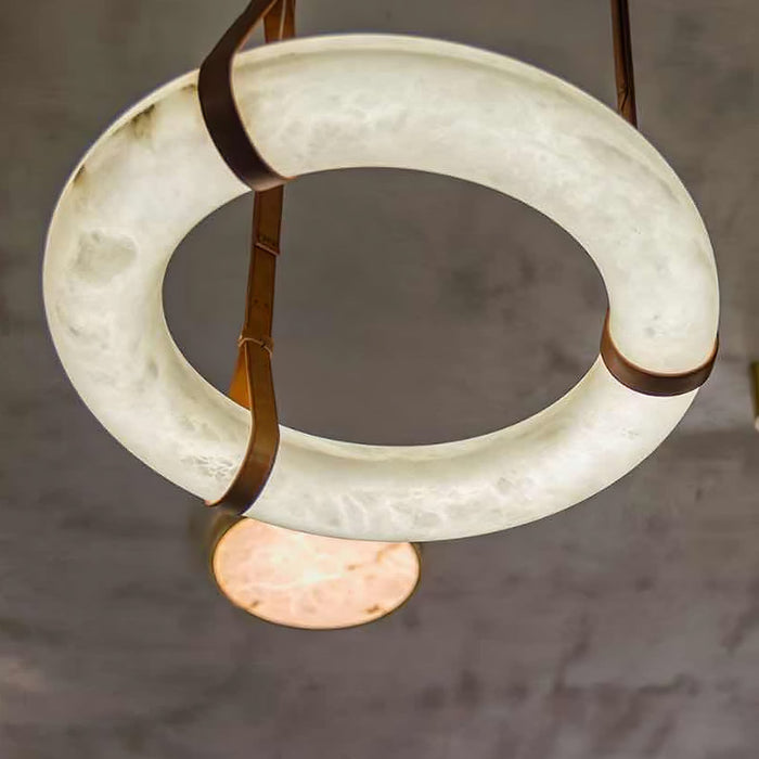 Oslo Alabaster Pendant Light B - Simprolos