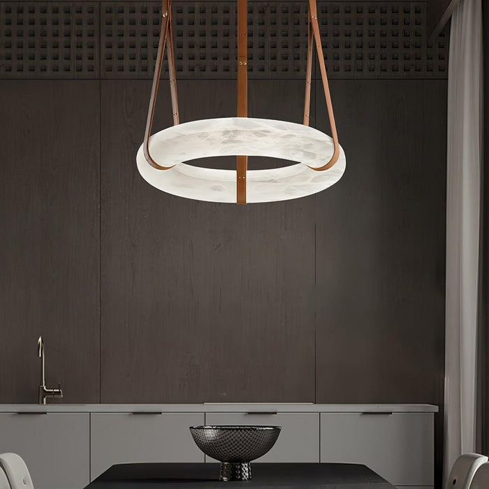 Oslo Alabaster Pendant Light B - Simprolos