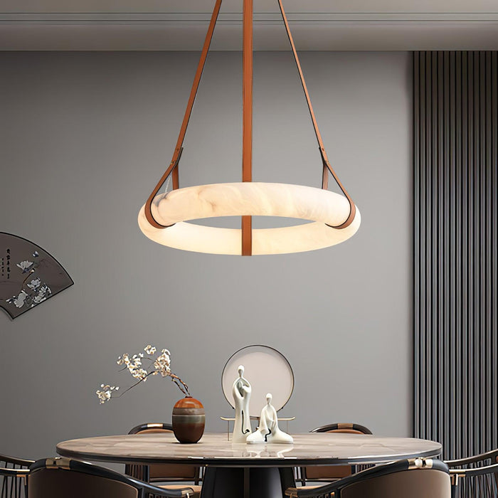 Oslo Alabaster Pendant Light B - Simprolos