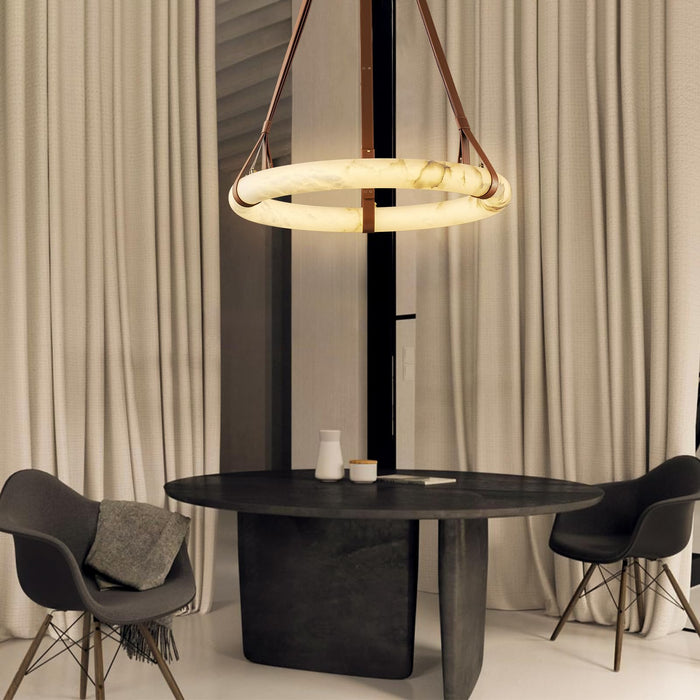 Oslo Alabaster Pendant Light B - Simprolos
