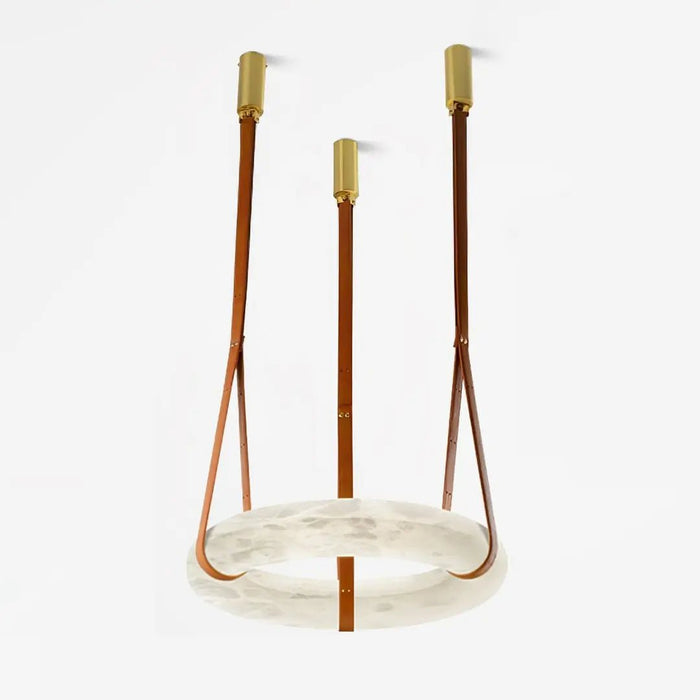 Oslo Alabaster Round Pendant Light A - Simprolos