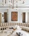 Oslo Alabaster Round Pendant Light A - Simprolos