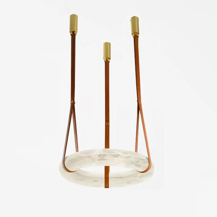 Oslo Alabaster Round Pendant Light A - Simprolos