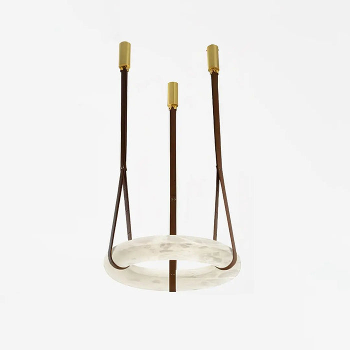 Oslo Alabaster Round Pendant Light A - Simprolos