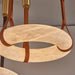 Oslo Alabaster Round Pendant Light A - Simprolos