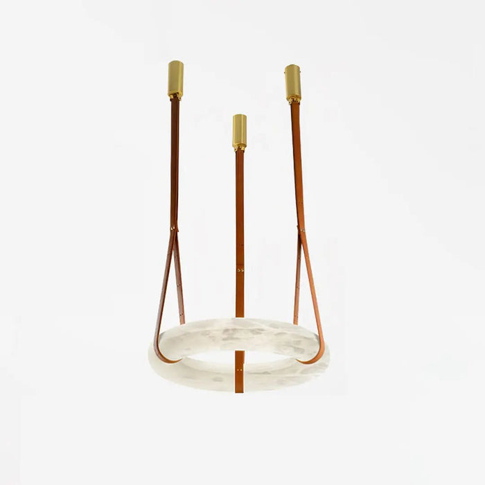 Oslo Alabaster Round Pendant Light A - Simprolos