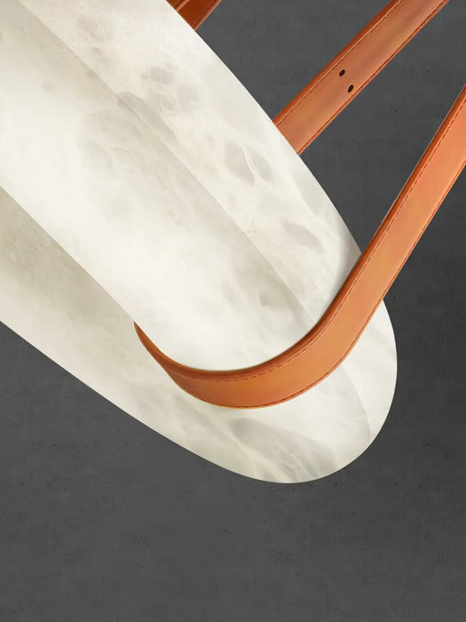 Oslo Alabaster Round Pendant Light A - Simprolos