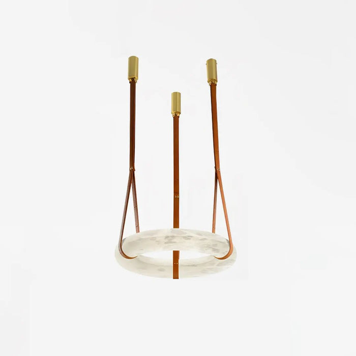 Oslo Alabaster Round Pendant Light A - Simprolos