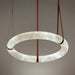 Oslo Alabaster Round Pendant Light A - Simprolos